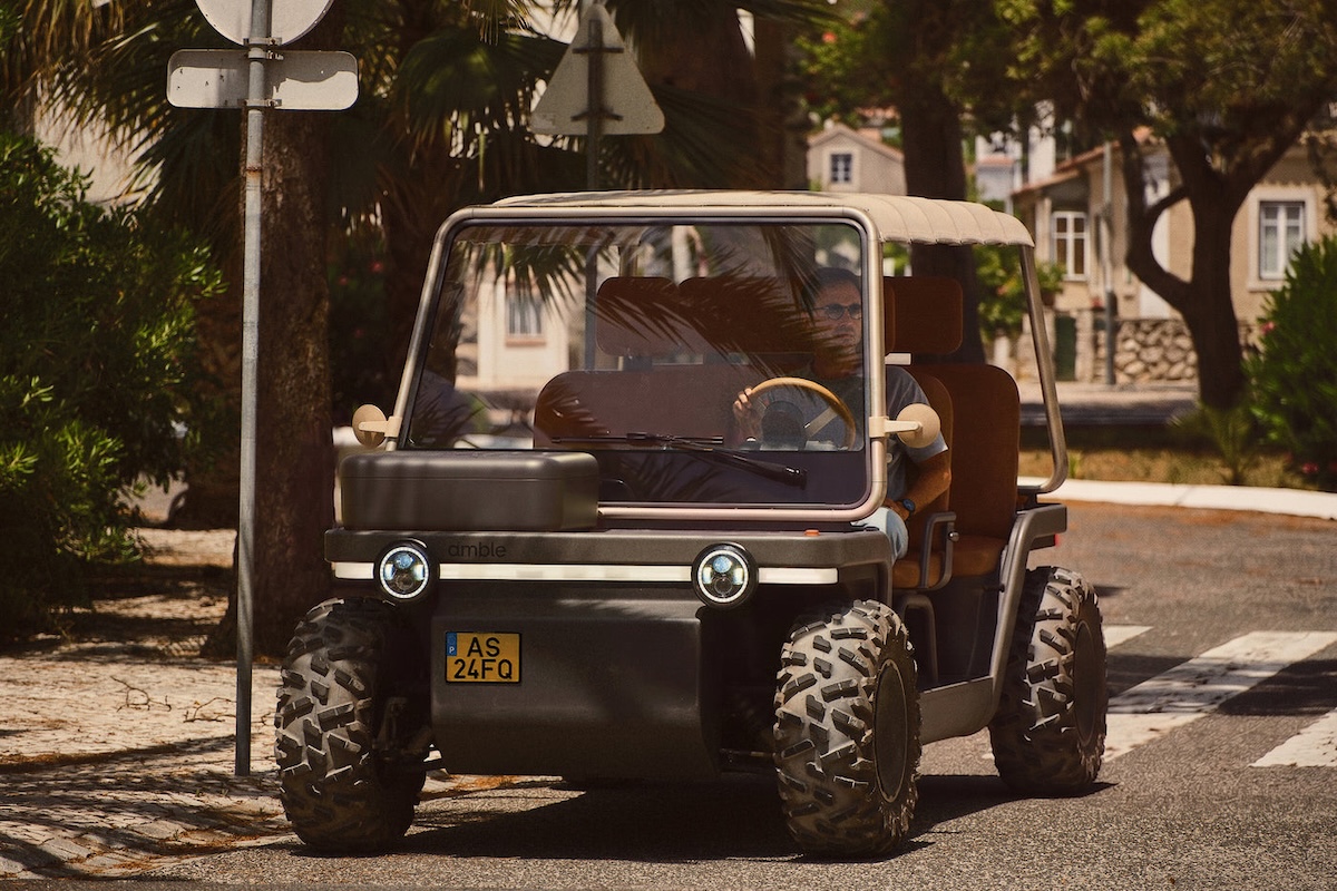 Amble One ist ein elektrisches Auto im Buggy-Style