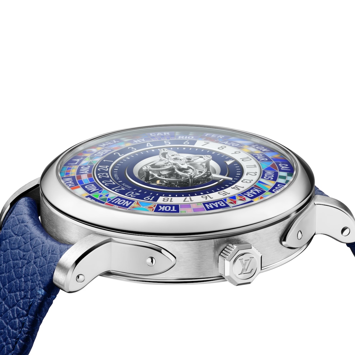 Louis Vuitton Escale Worldtime Flying Tourbillon Automatikuhr