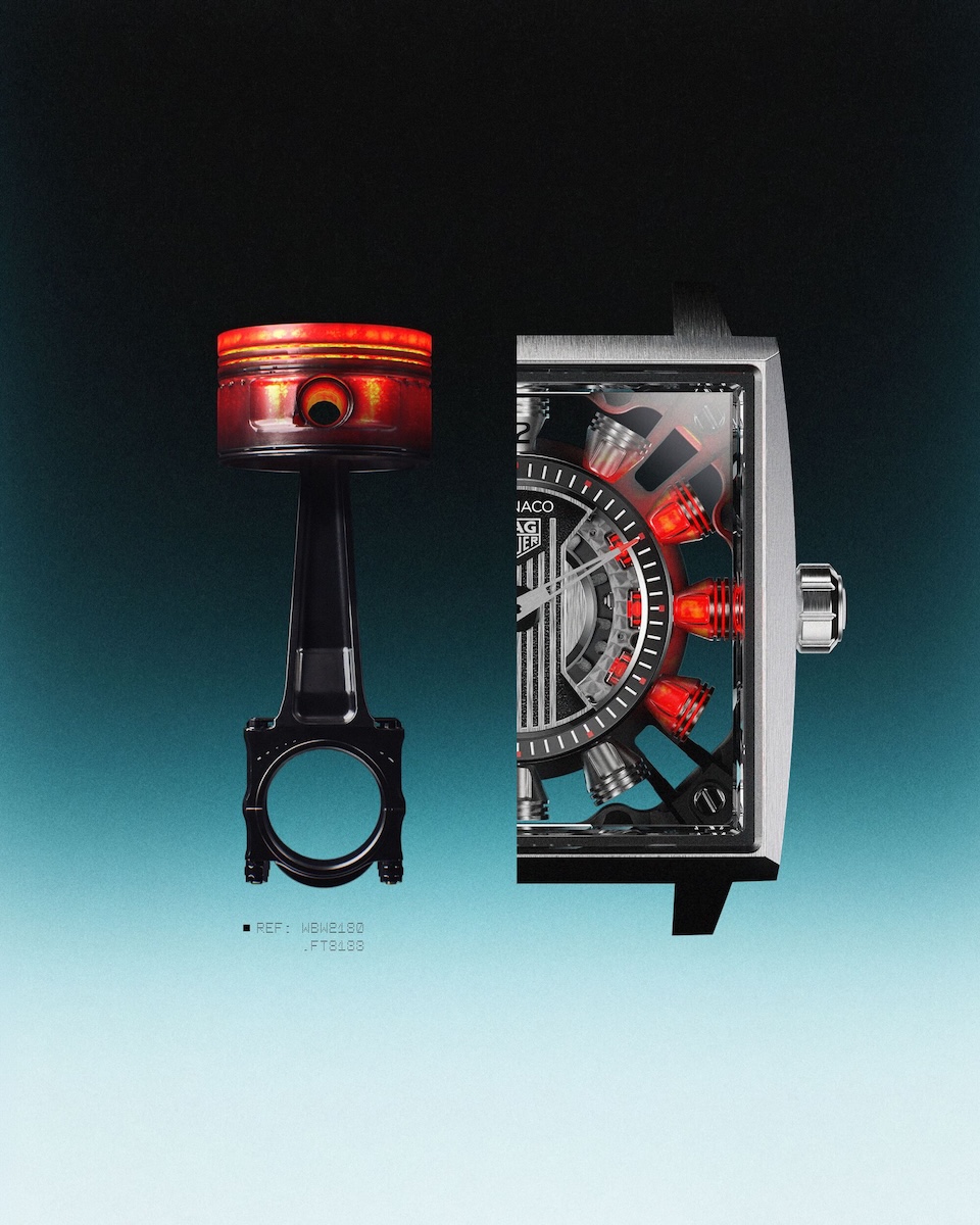 TAG Heuer Monaco Speed 12 Kolben