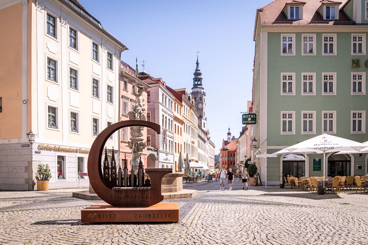 Görlitz Fotopoint am Görlitzer Obermarkt