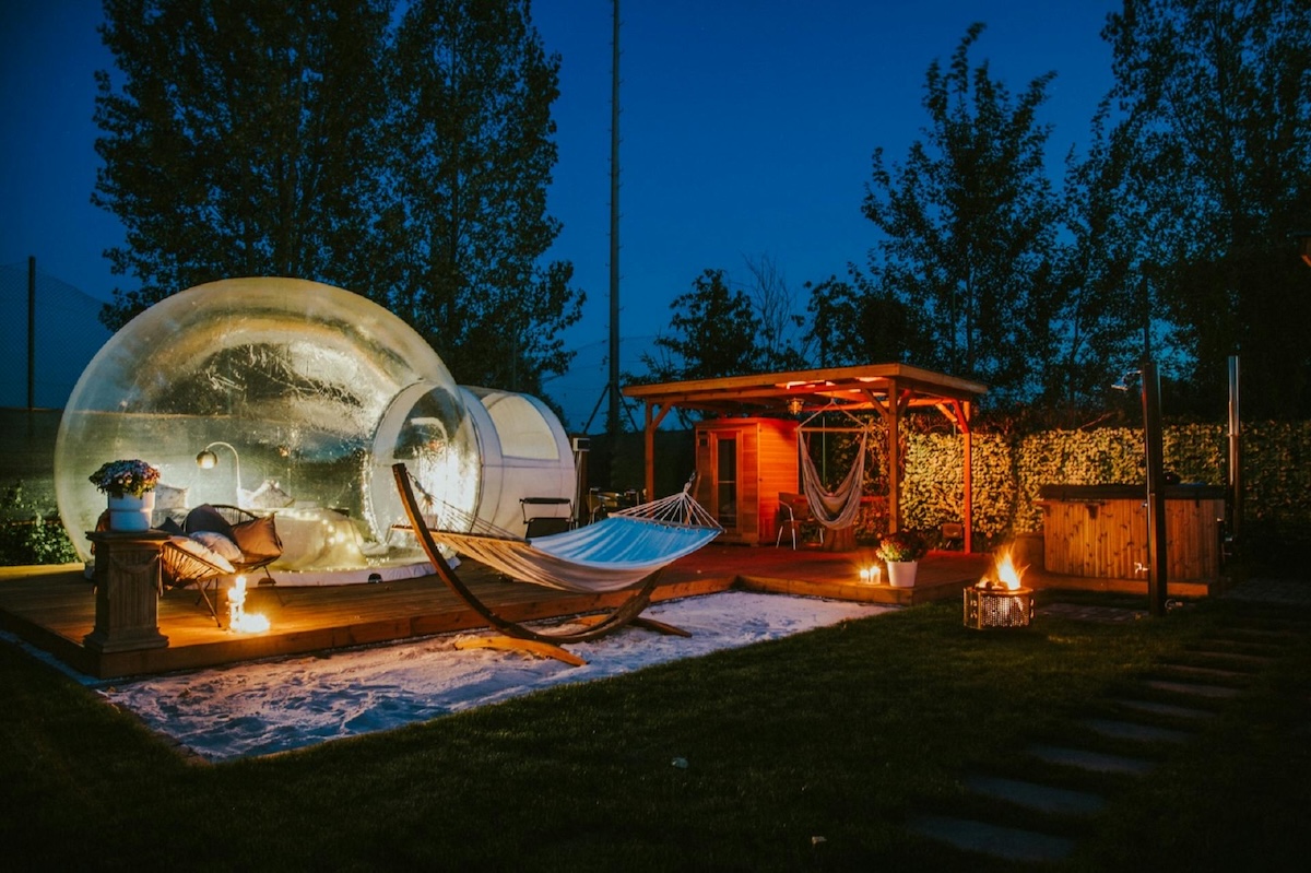 schloss krugsdorf bubble tent Bubble Tent Schloss Krugsdorf